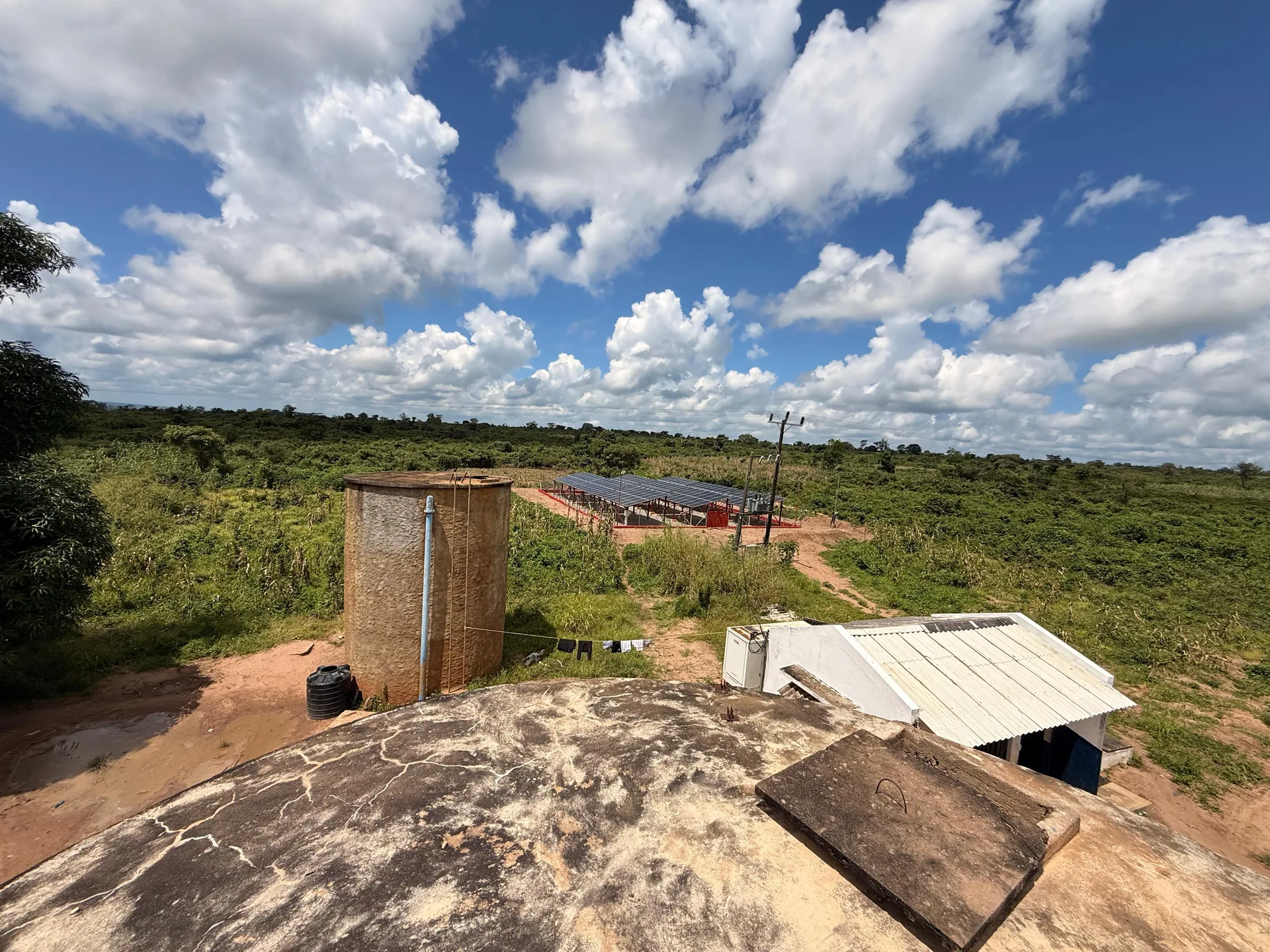 Depósito e Bombagem Solar